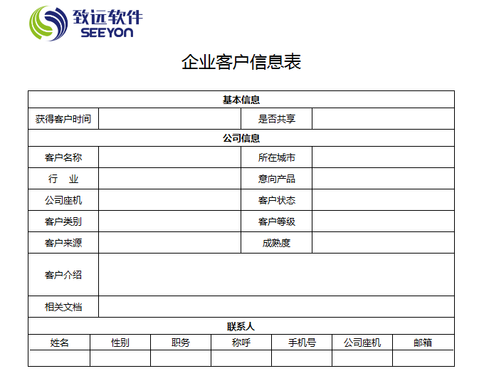 企业客户信息表——云应用中心 企业信息高效管理新范式